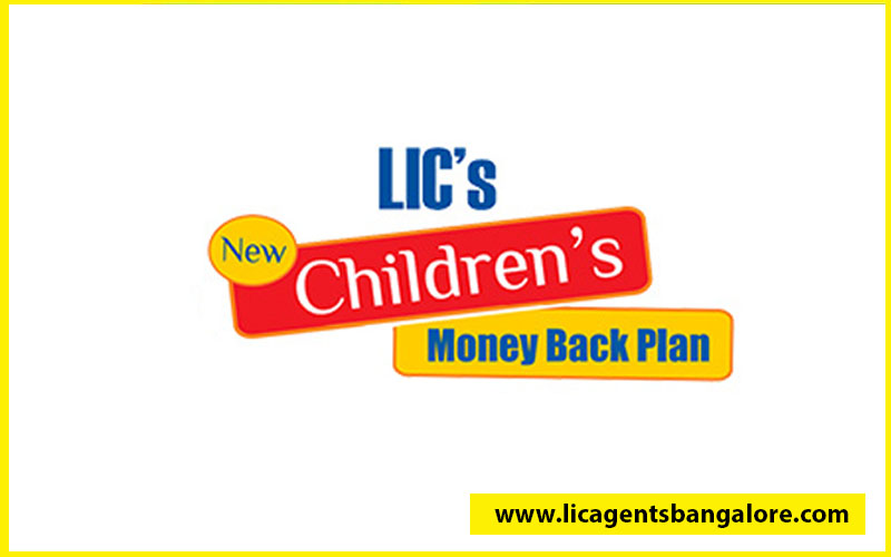 LIC's NEW CHILDREN'S MONEY BACK PLAN